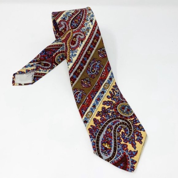 Vintage Paisley Silk Tie